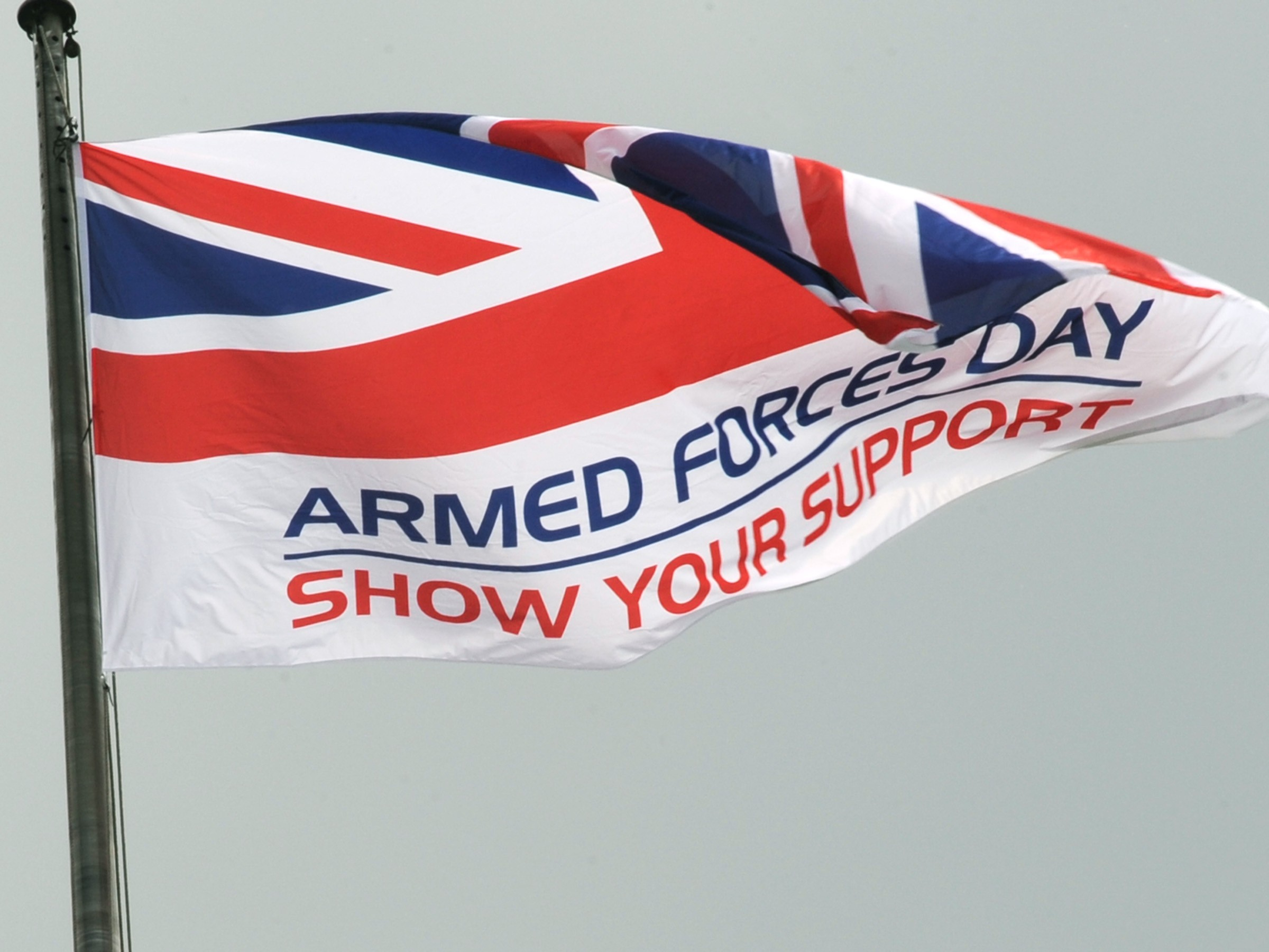Armed Forces Day - Show your support flag flying